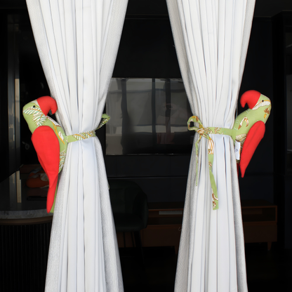 Parrot Curtain Tie (Pack of 2)