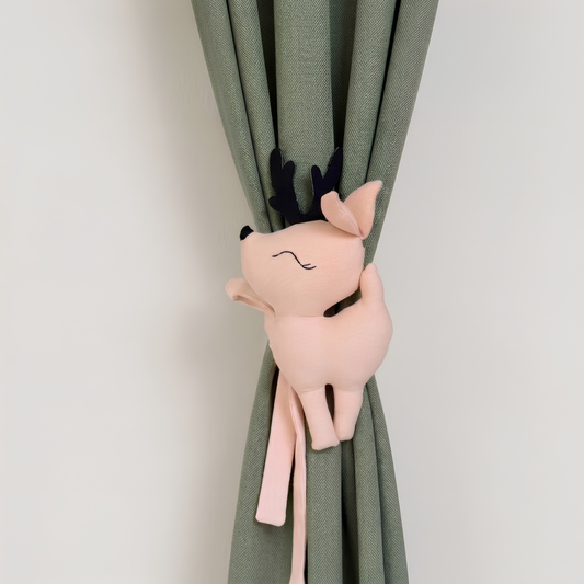 Deer Curtain Tie