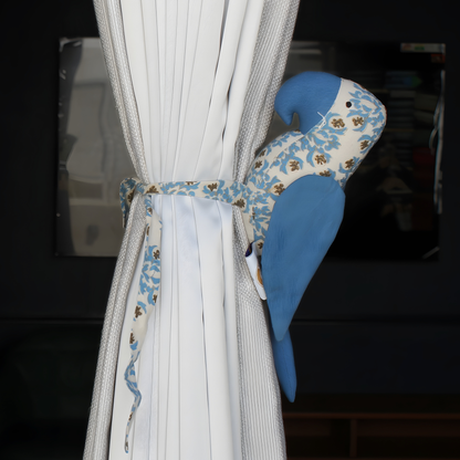 Parrot Curtain Tie