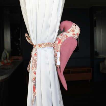 Parrot Curtain Tie