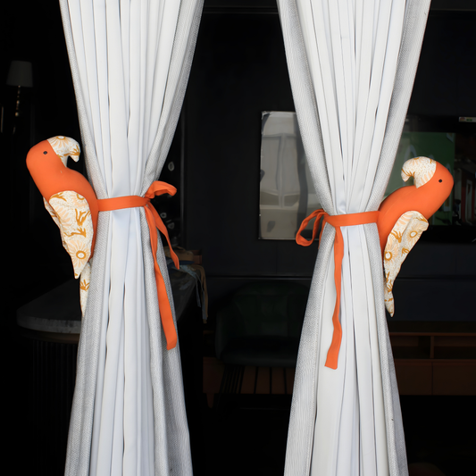 Parrot Curtain Tie (Pack of 2)