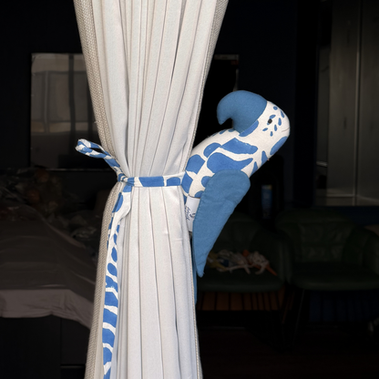 Parrot Curtain Tie