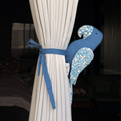Parrot Curtain Tie