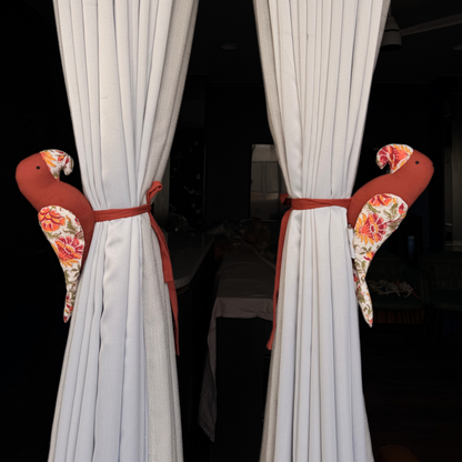 Parrot Curtain Tie (Pack of 2)