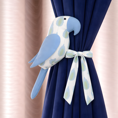 Parrot Curtain Tie