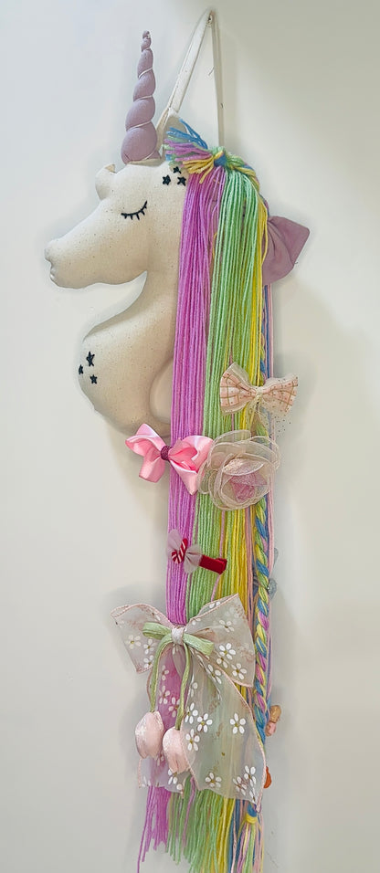 Unicorn Hair Clip Organizer