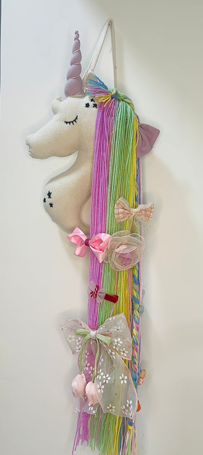 Unicorn Hair Clip Organizer