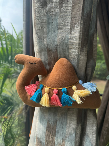 Camel Curtain Tie
