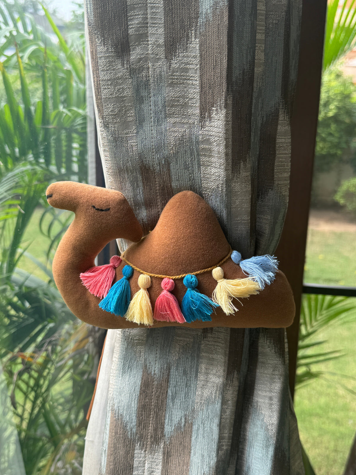 Camel Curtain Tie