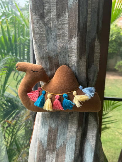 Camel Curtain Tie