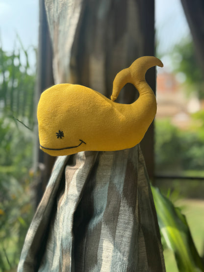 Whale Curtain Tie
