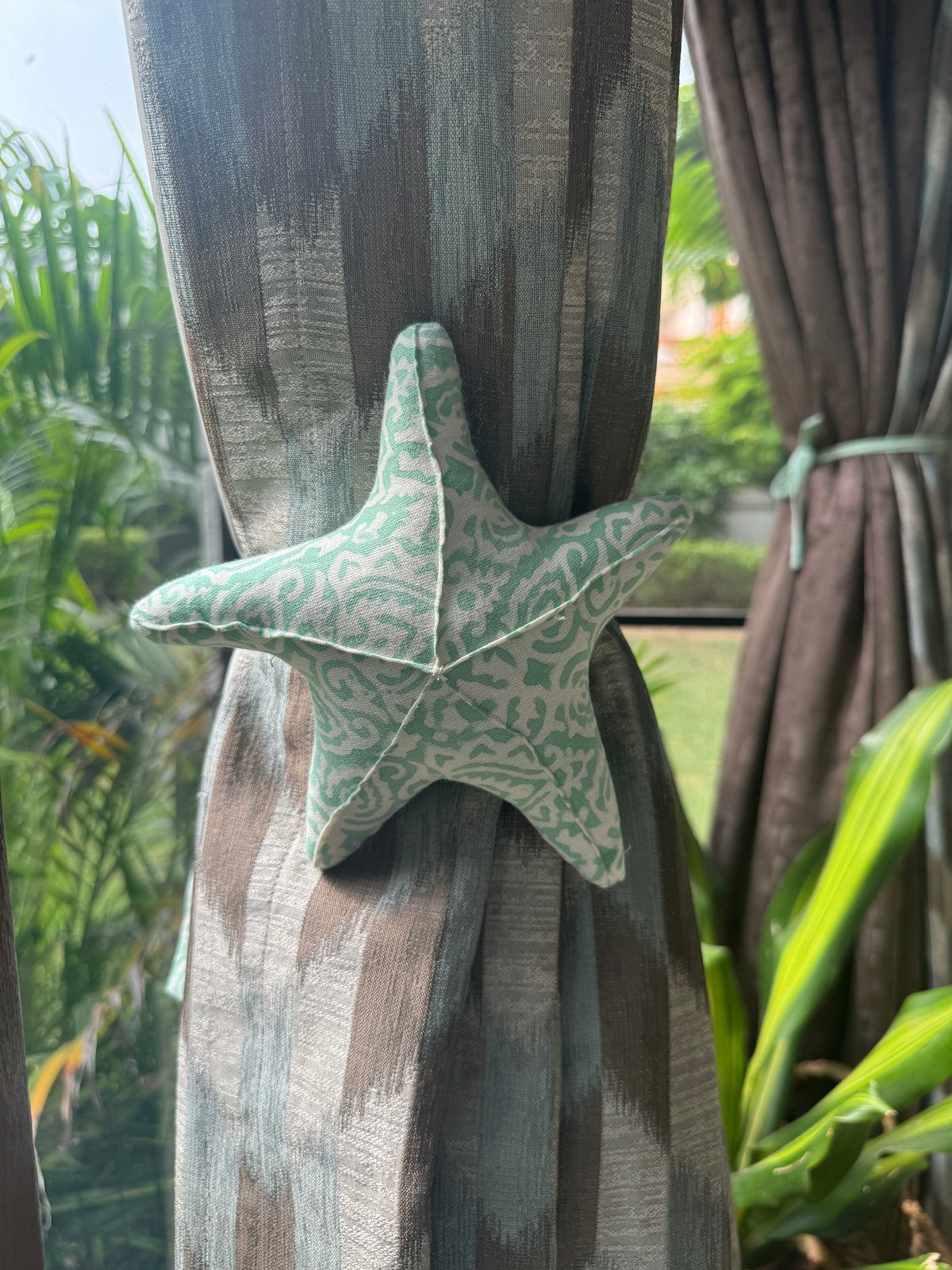 Starfish Curtain Tie
