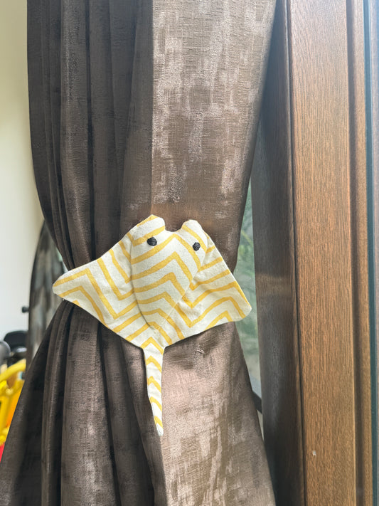 Manta Ray Curtain Tie