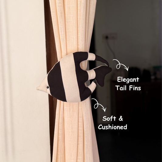 Finley Fish Curtain Tie