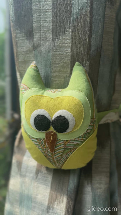 Owl Curtain Tie