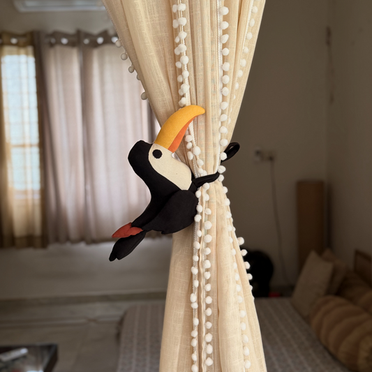 Tuki Toucan Curtain Tie